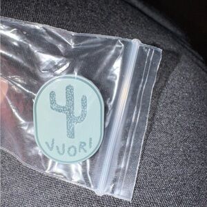 Vuori Teal Cactus Emblem